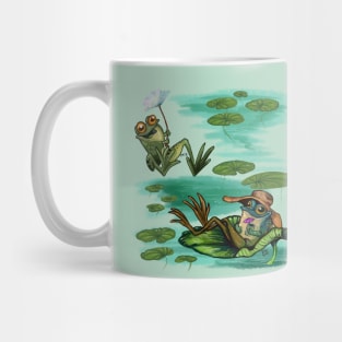 Chill Summer Frogs Mug